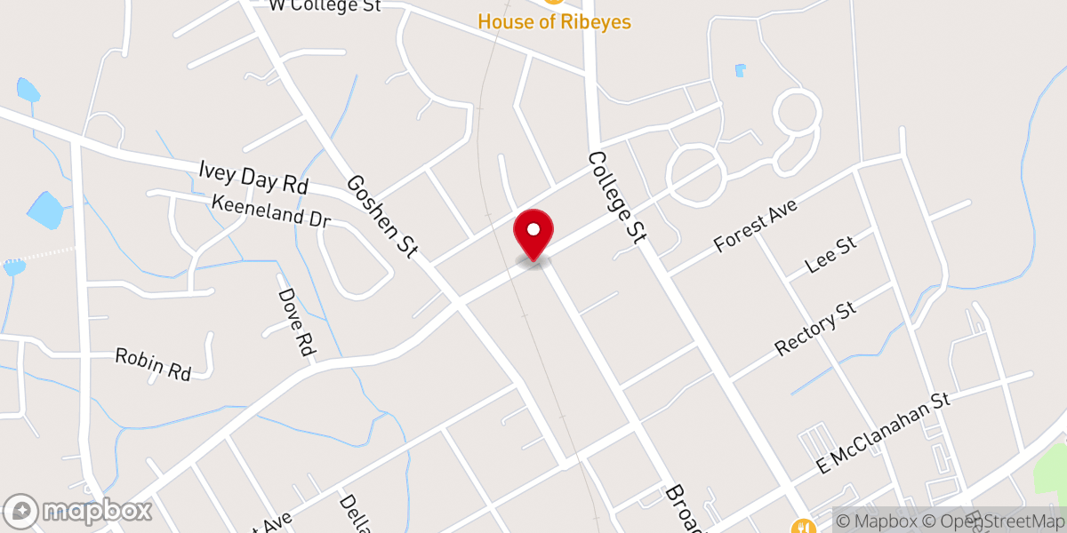Map showing location of New Beginning Word Ministry