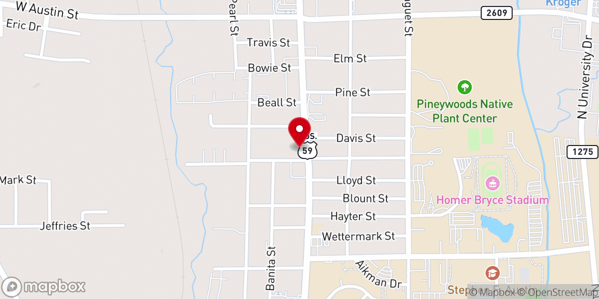 Map showing location of MissionNAC