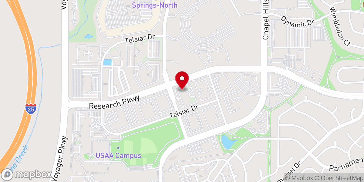 Map showing location of Orchard Alliance