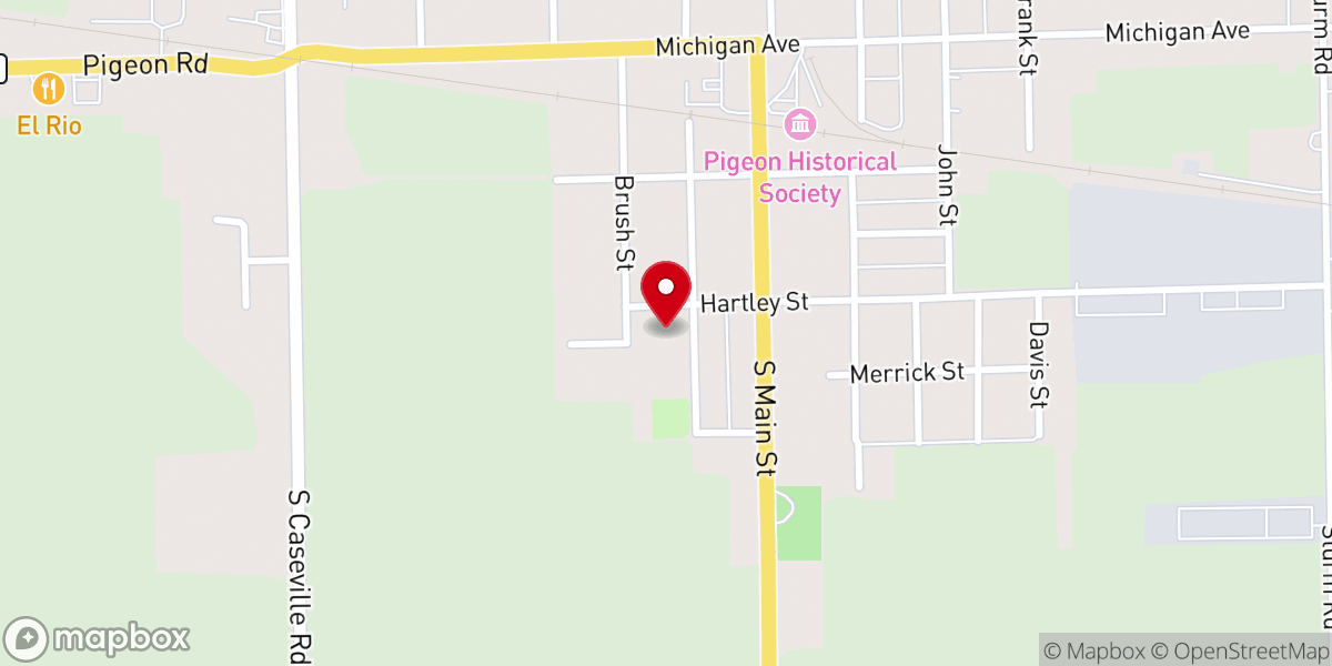 Map showing location of Cross Lutheran School