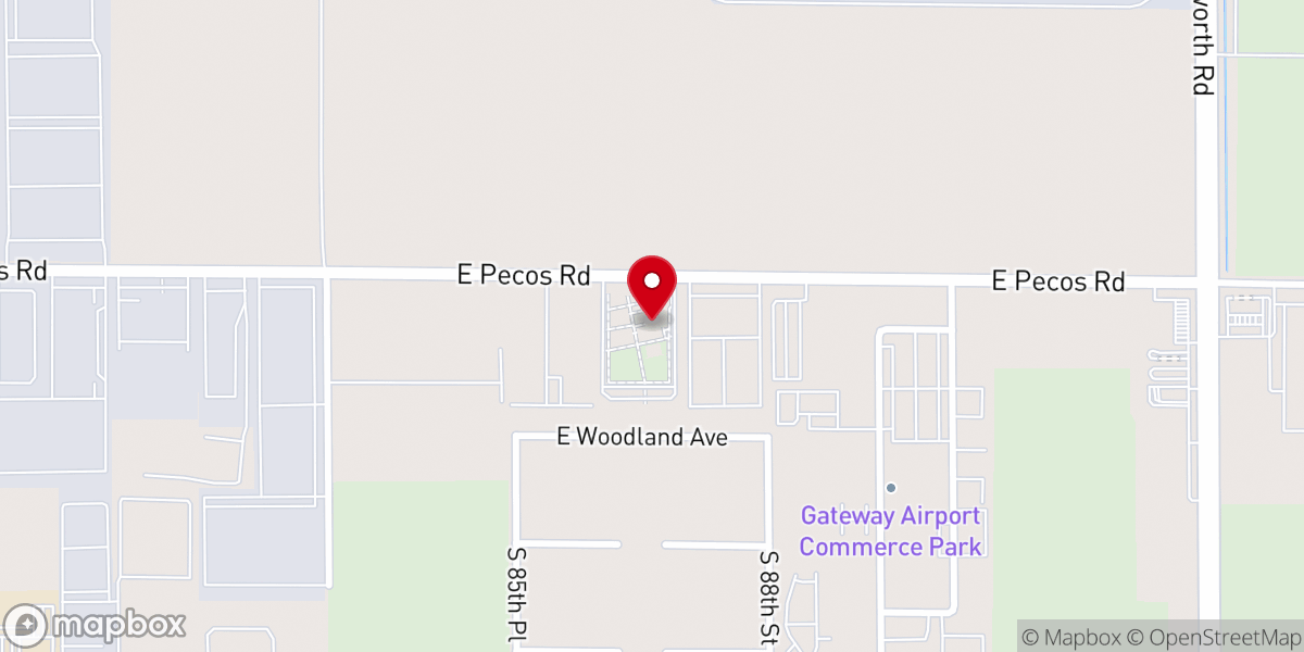 Map showing location of Ironwood Church