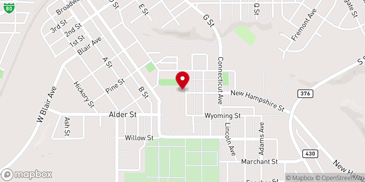 Map showing location of Boys & Girls Club-Sweetwater
