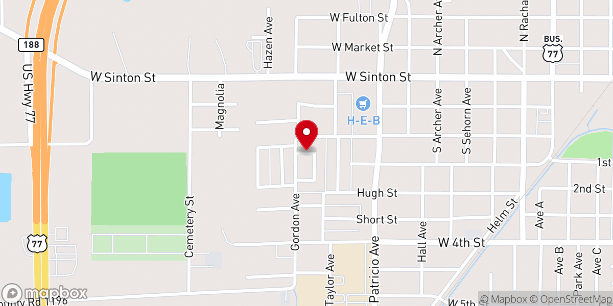 Map showing location of Lords Tabernacle Ministry Inc