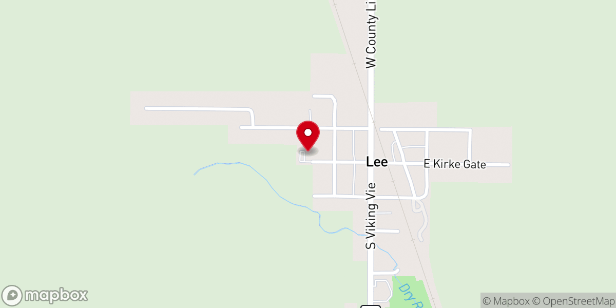 Map showing location of St. James Catholic Church