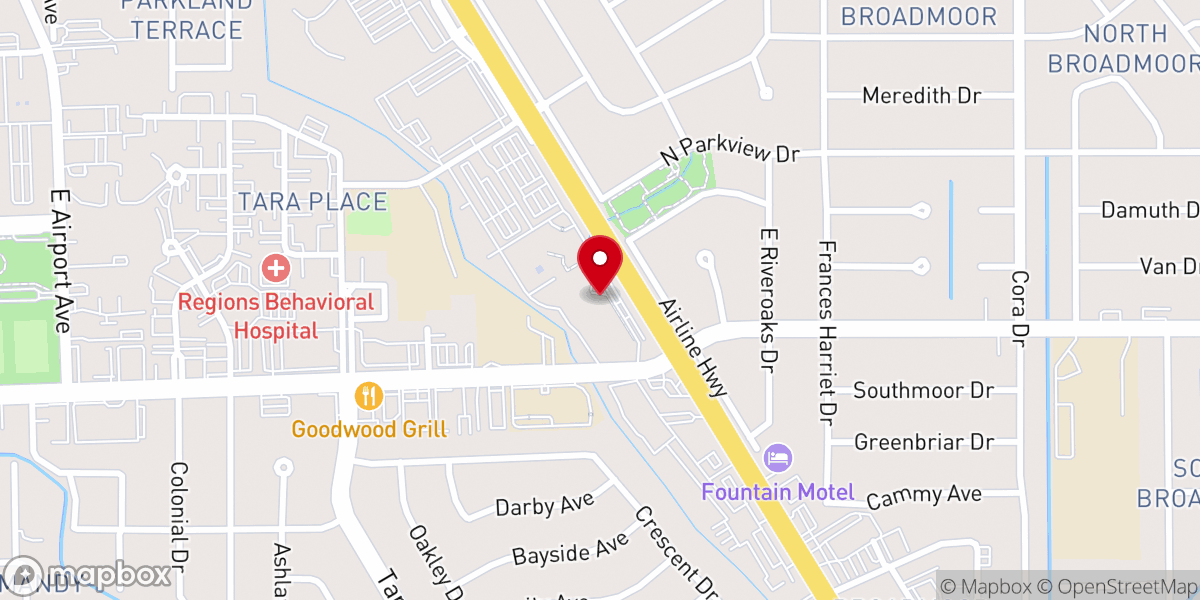 Map showing location of Clerk of court Branch Office