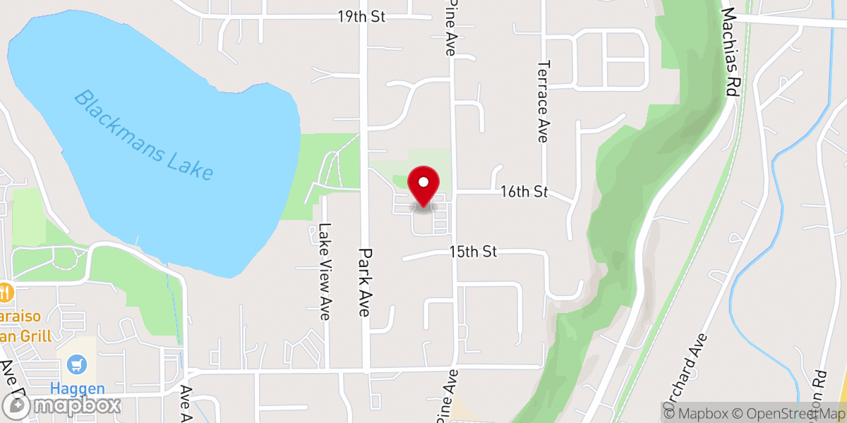Map showing location of St Michael Catholic Church