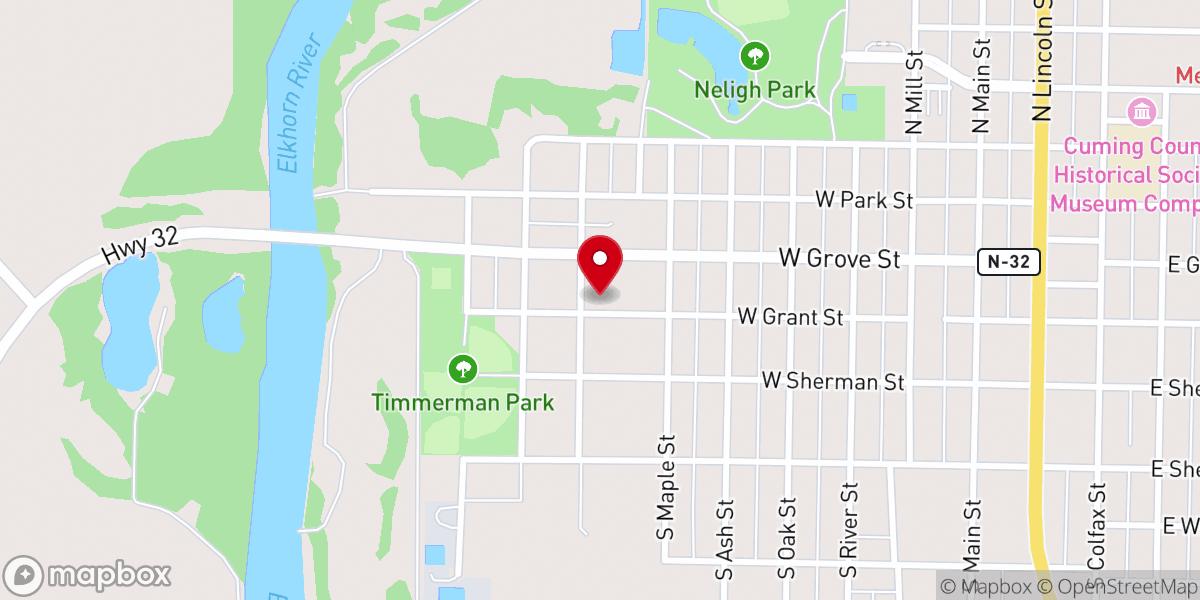 Map showing location of Saint Aloysius Catholic Church Rosary Walk