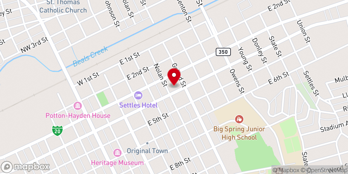 Map showing location of Iglesia Evangélica Cristiana Espiritual