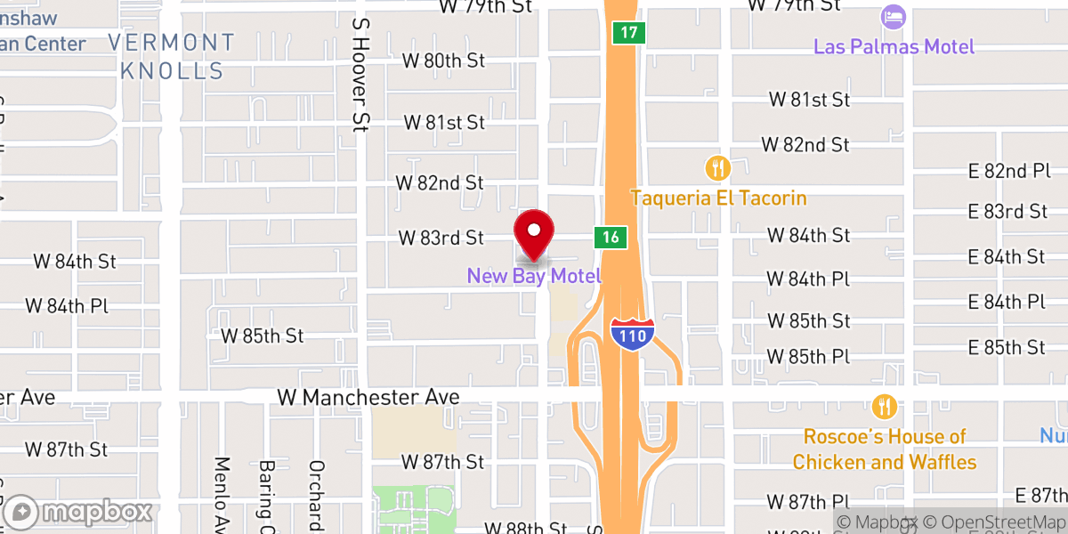 Map showing location of Free Will Missionary Baptist