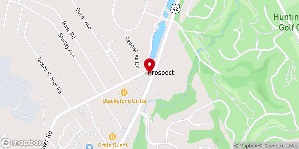 Map showing location of Please & Thank You "RIVER"