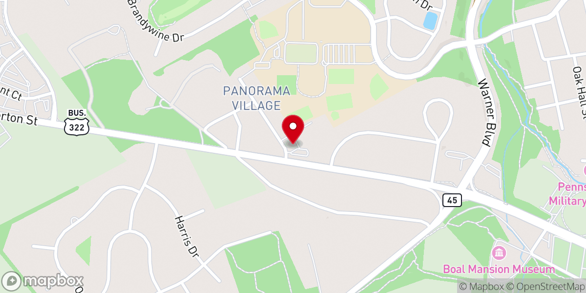 Map showing location of Access Church