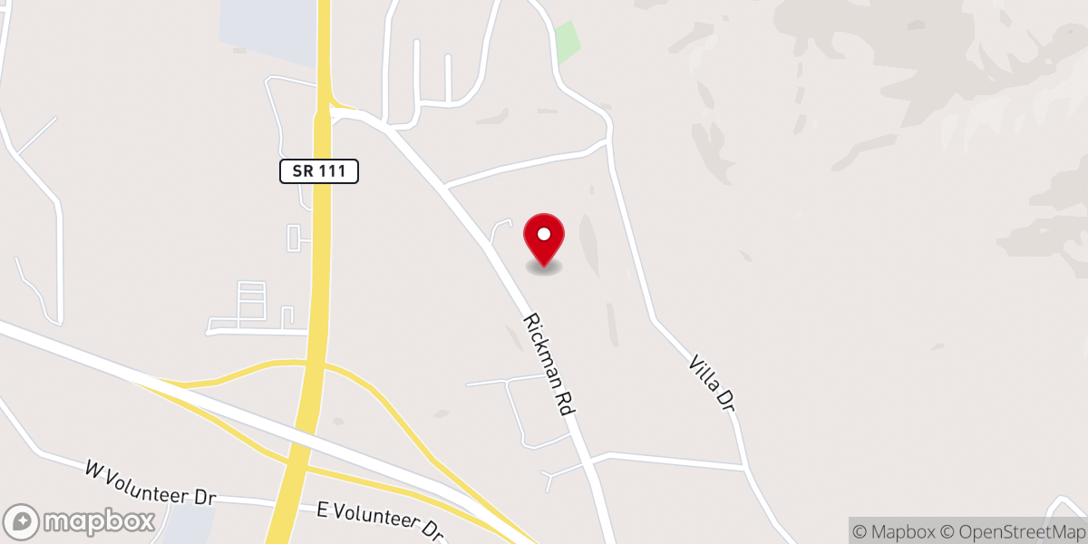 Map showing location of Waypoint United Pentecostal Church