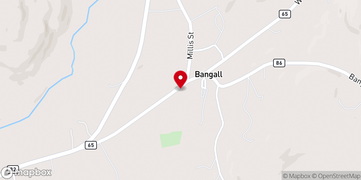 Map showing location of Church of the Immaculate Conception