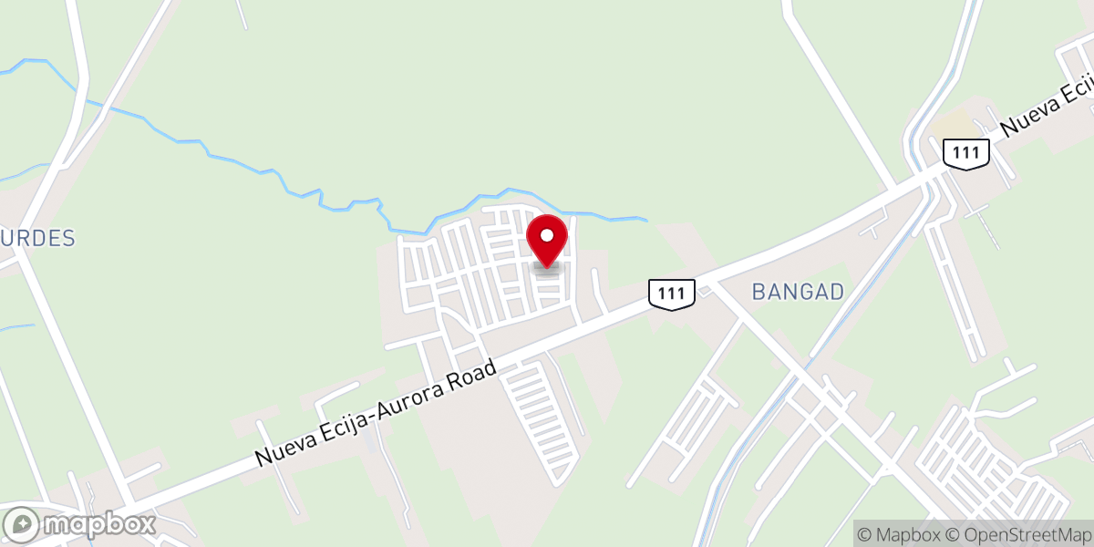 Map showing location of Gospel Sanctuary Baptist Church