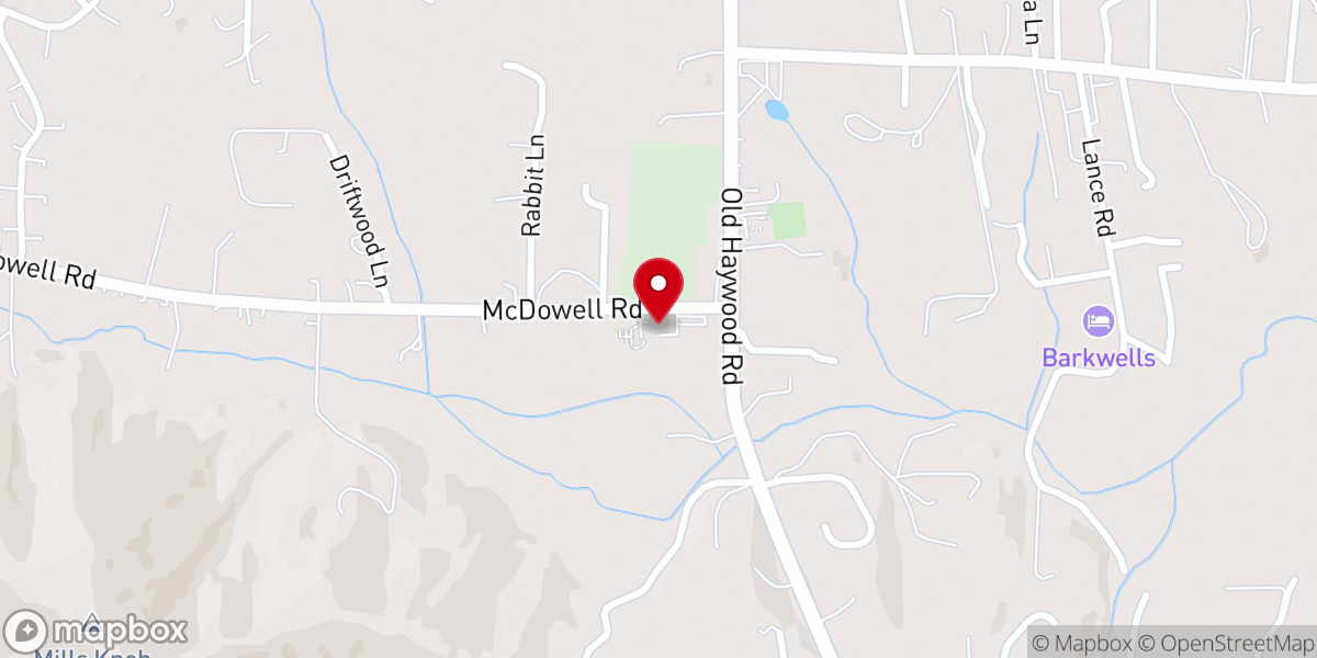 Map showing location of All Saints Anglican Church