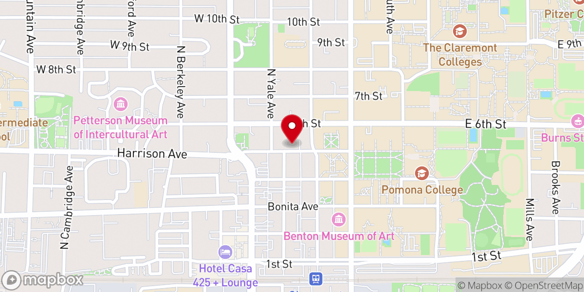Map showing location of Compassion church of the Foothills