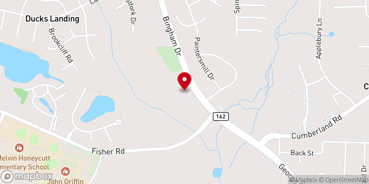 Map showing location of Jesus World Outreach Center Church
