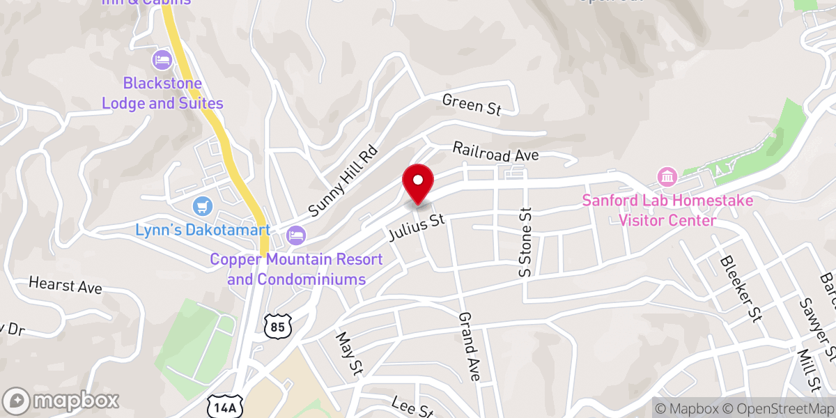 Map showing location of Christ Episcopal Church