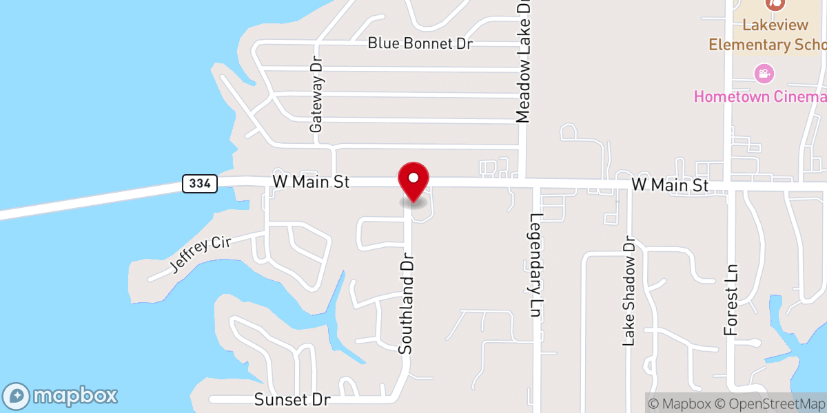 Map showing location of Christian Life Center - Food Pantry