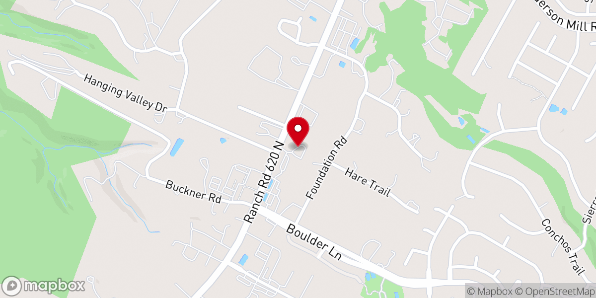 Map showing location of Peace Lutheran Church