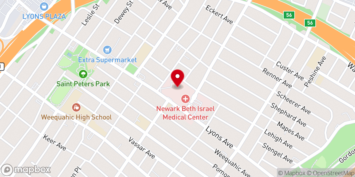 Map showing location of Bread of Life Inspirational Baptist Church Inc