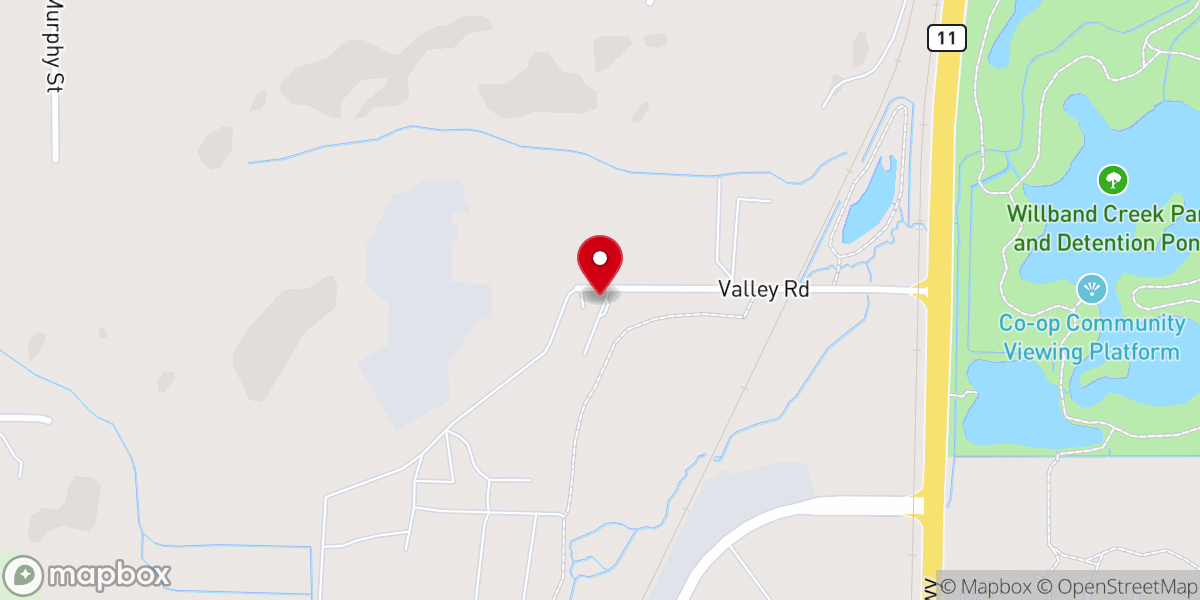 Map showing location of Abbotsford Mission Recycling Depot