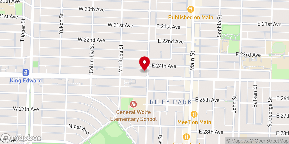 Map showing location of Fruitful Life Christian Church