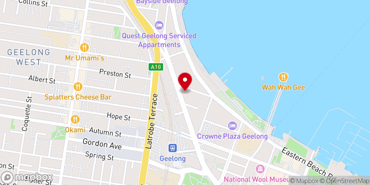 Map showing location of St Peter & Paul's