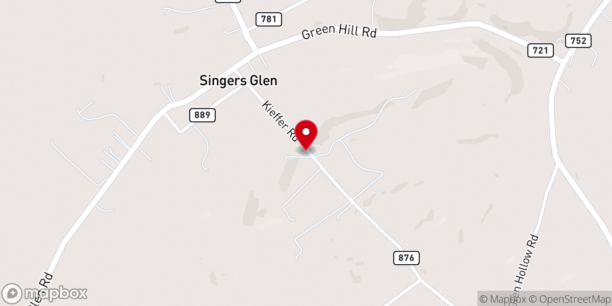 Map showing location of Elegant-Weddings