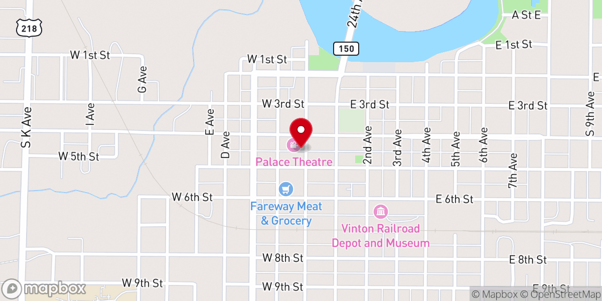 Map showing location of Seventh-day Adventist Church Community Services Center