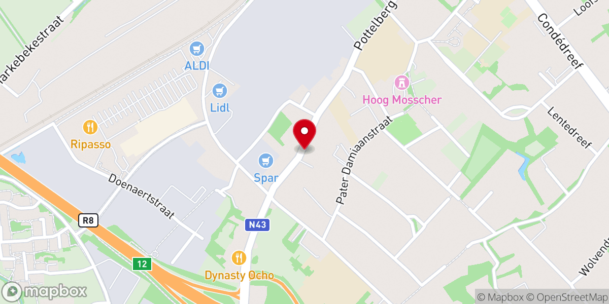 Map showing location of Christelijke Gemeente Van Jehovah'Sgetuigen Te Kor