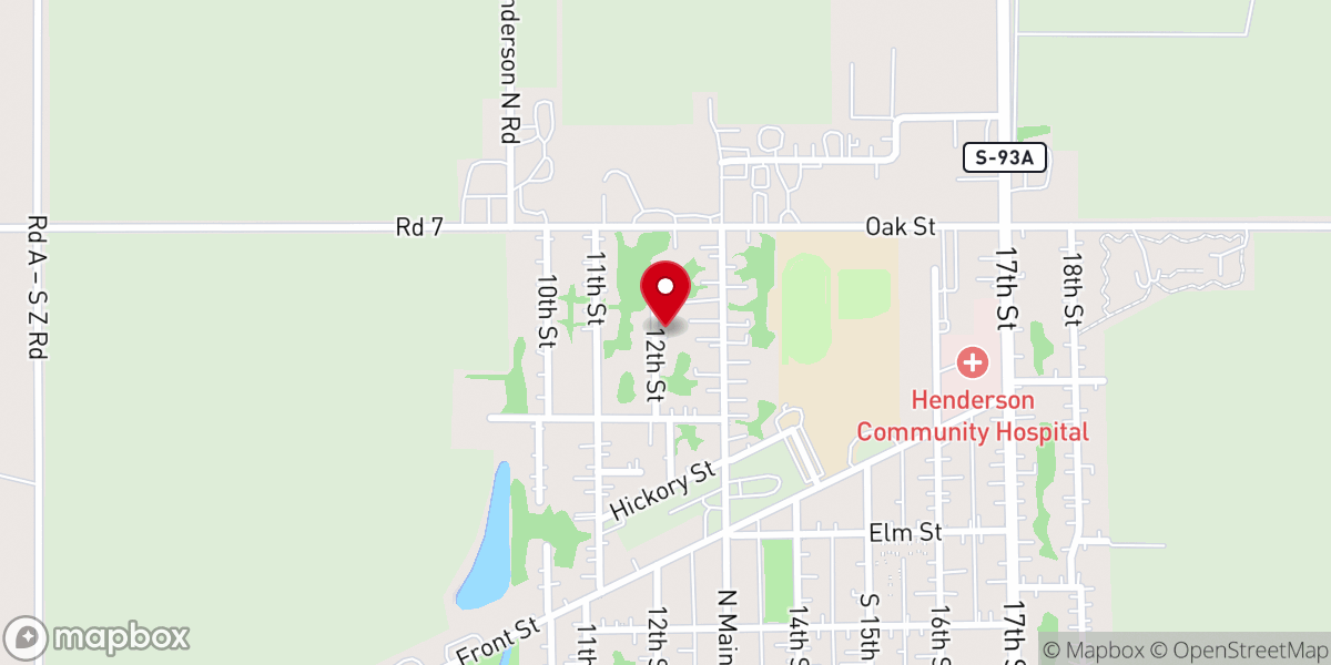 Map showing location of Dayspring Christian Ministries