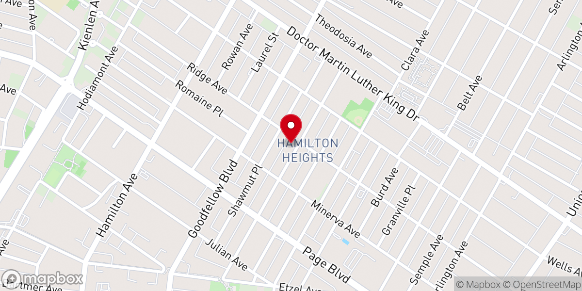 Map showing location of House of Prayer for All People Church Apostolic Faith, Inc.