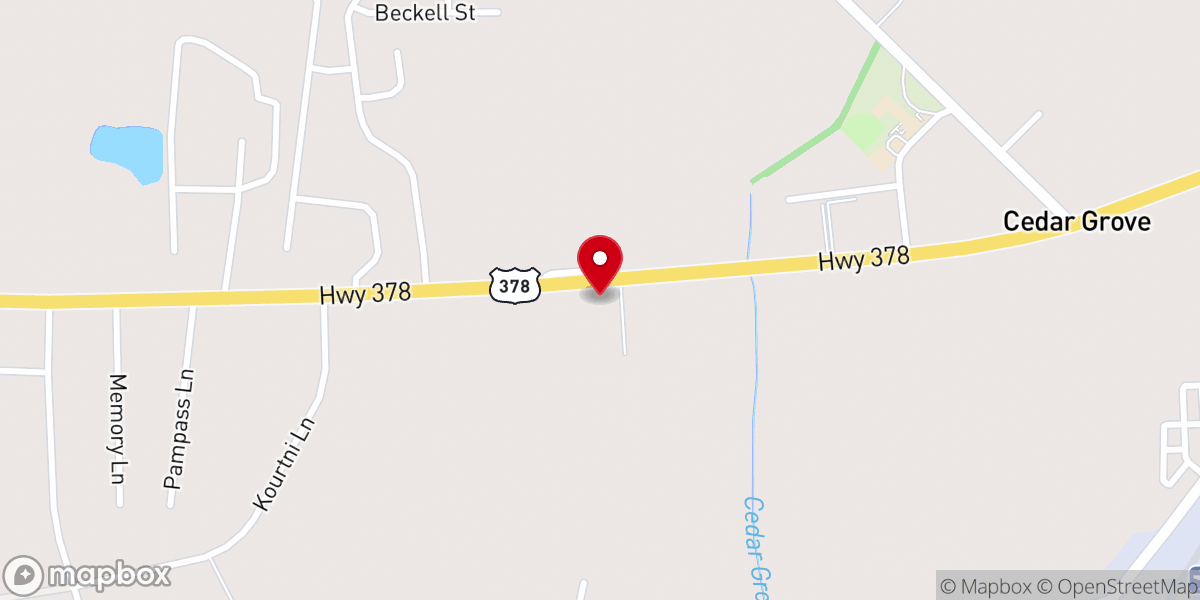 Map showing location of Iglesia Cristiana Roca de Salvacion Conway