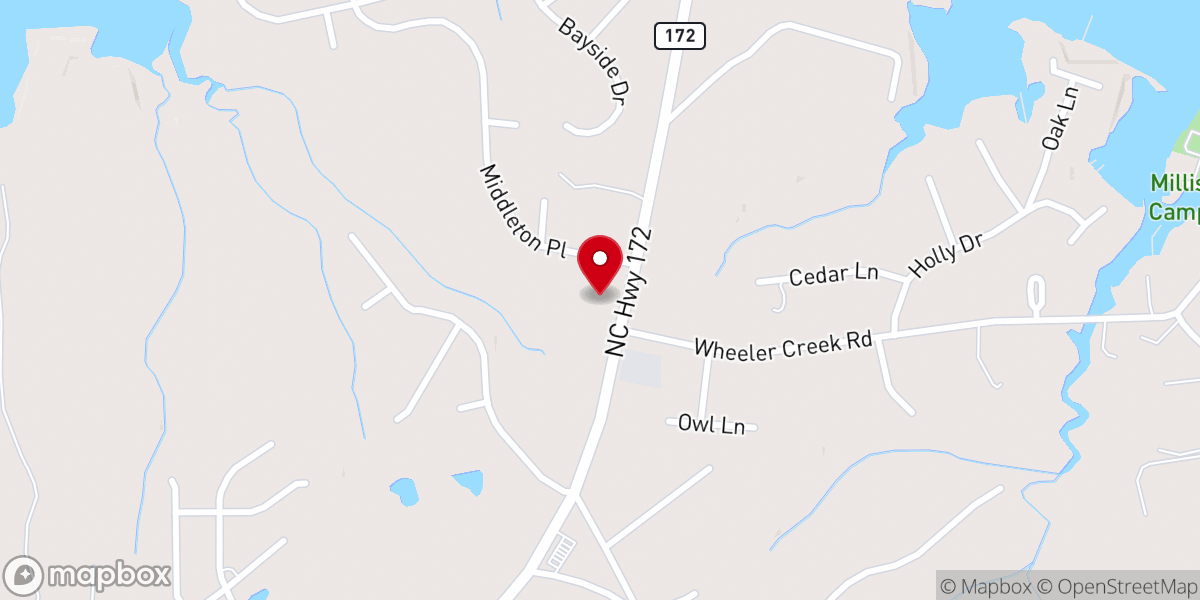 Map showing location of H20 Ministries