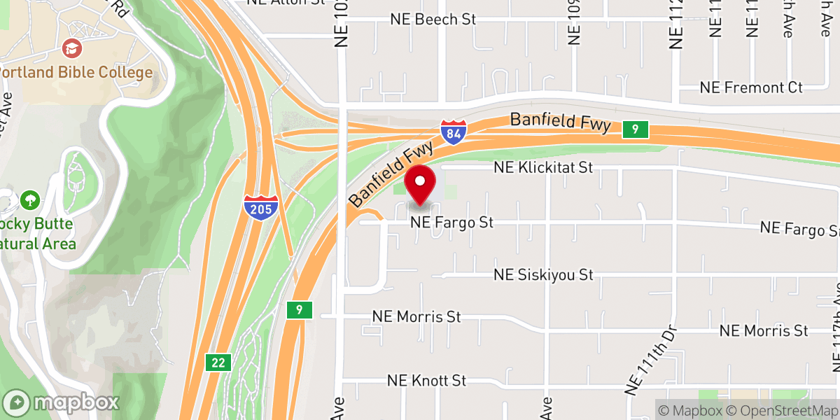 Map showing location of Church of Christians of 7th Day