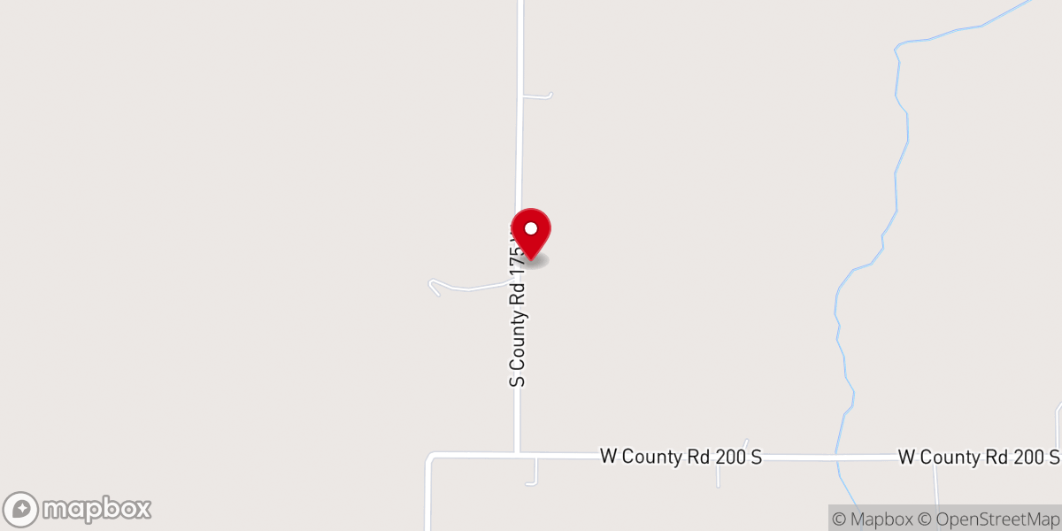 Map showing location of Tanglewood Baptist Church