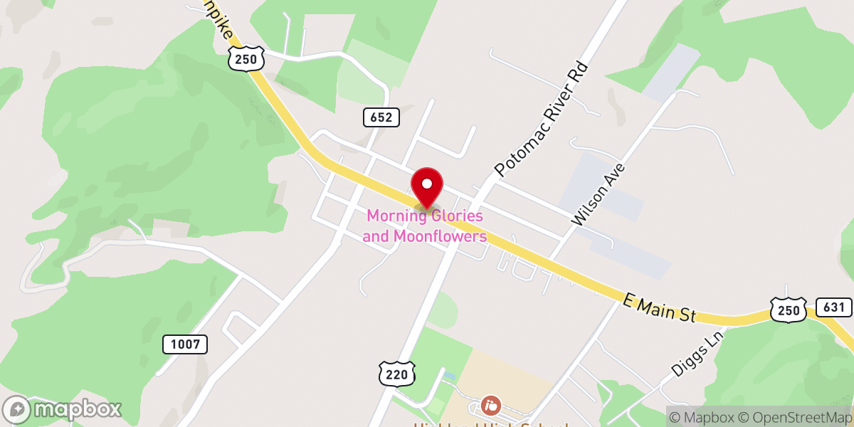 Map showing location of Monterey United Methodist Ch