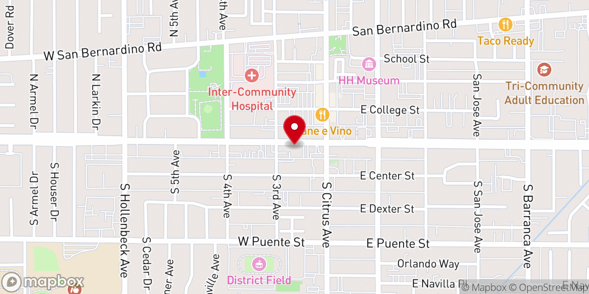 Map showing location of Family Christian Center