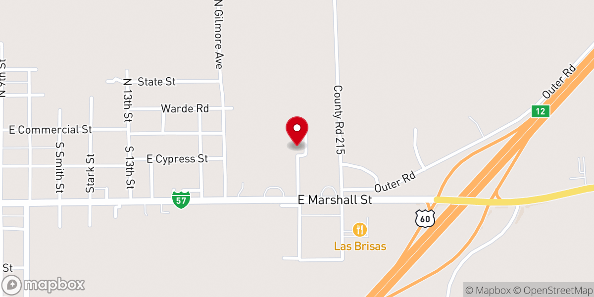Map showing location of United Methodist Church