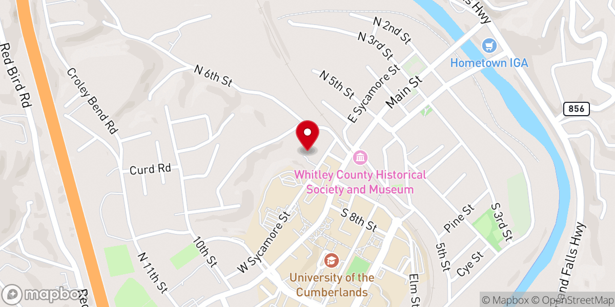 Map showing location of Our Lady of Perpetual Help Catholic Church