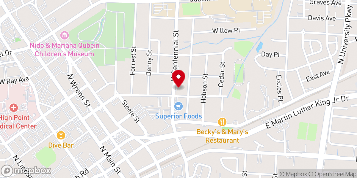 Map showing location of Celestial Church of Christ Blood of Jesus Christ Parish (Beautiful Gate)
