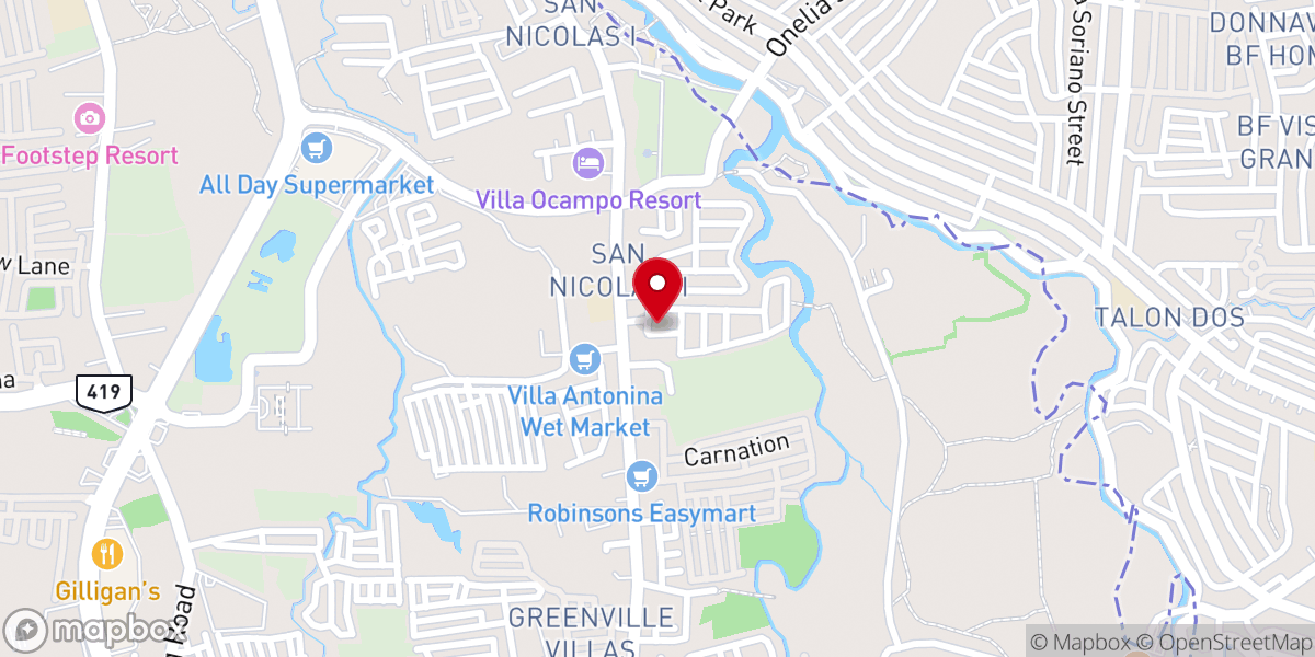 Map showing location of Pentecostal Missionary Church of Christ 4th Watch. (Molino Locale)