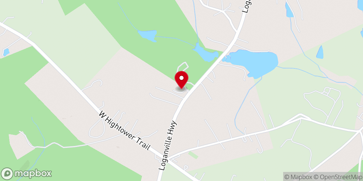 Map showing location of Presbyterian Church of the Resurrection