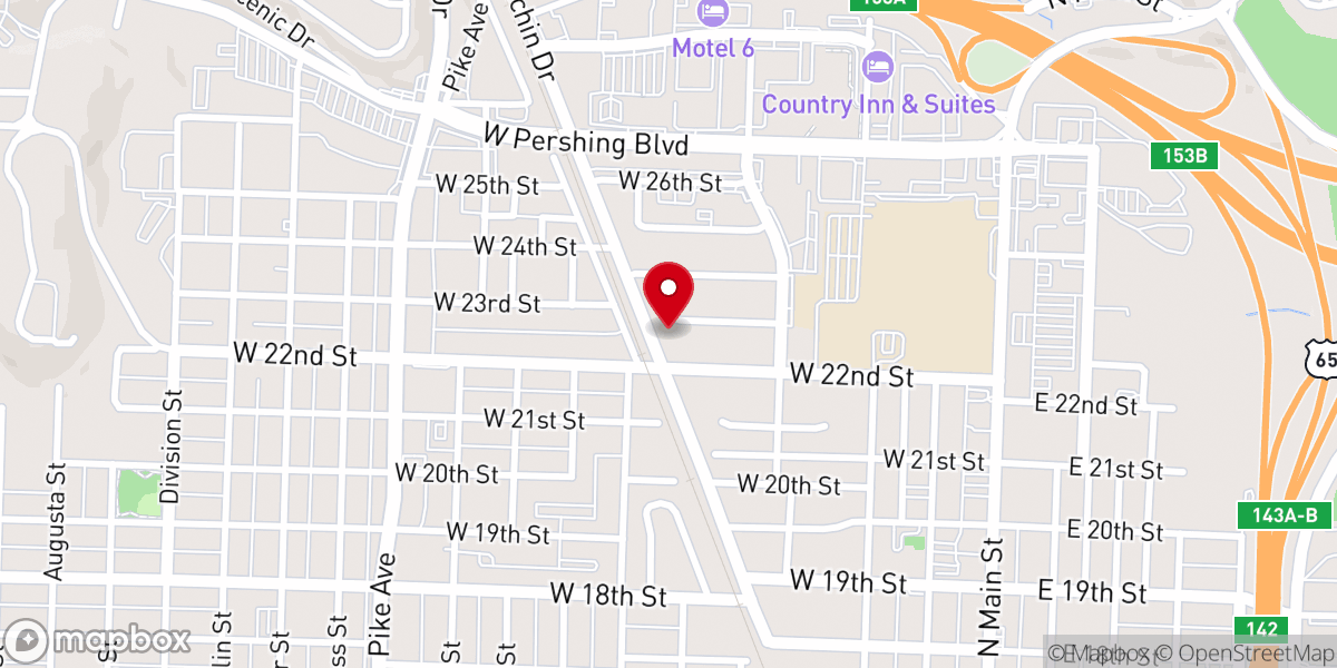 Map showing location of New Creation Bible Church