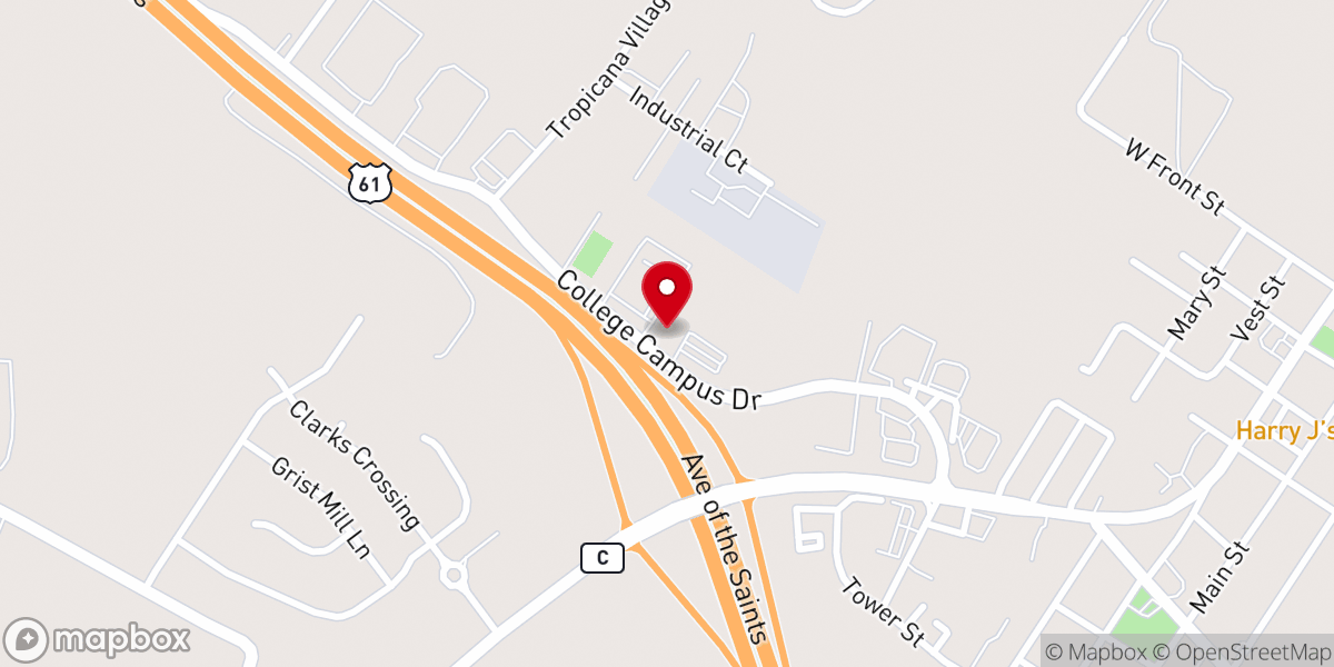 Map showing location of NorthRoad Academy