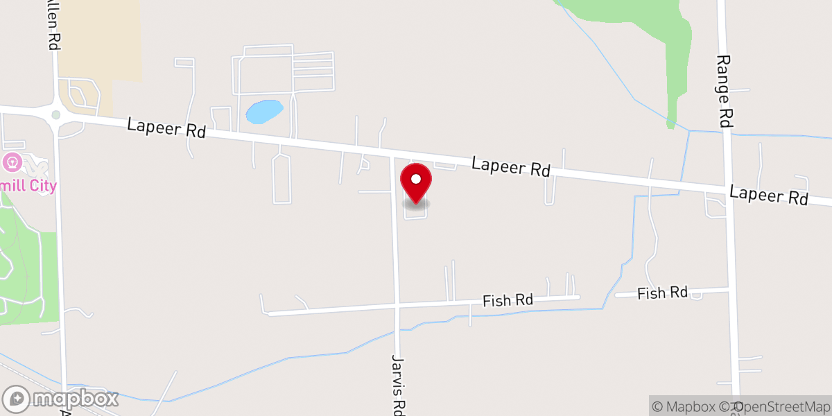 Map showing location of Life In Christ Fellowship (North Campus)