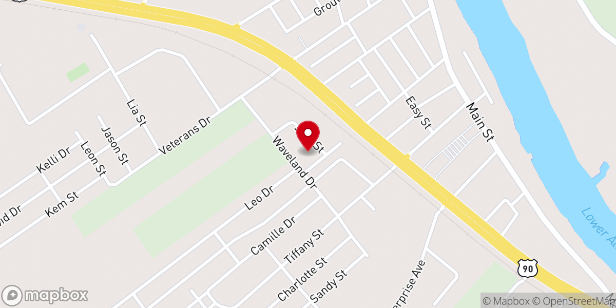 Map showing location of The Mission Church