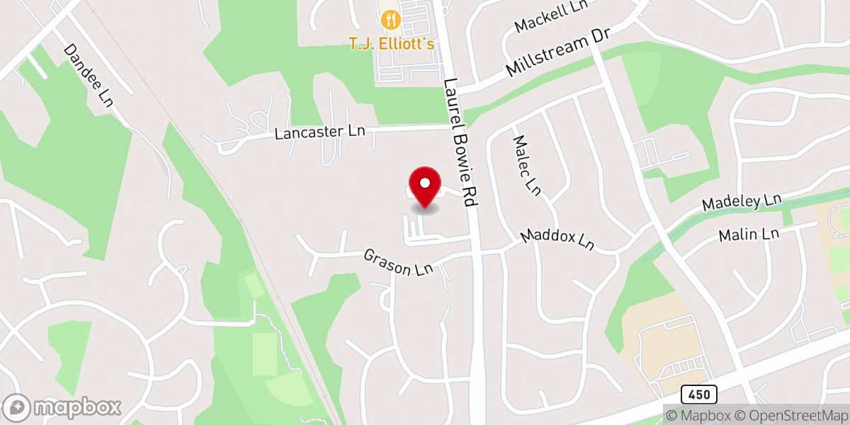 Map showing location of Cresthill Church