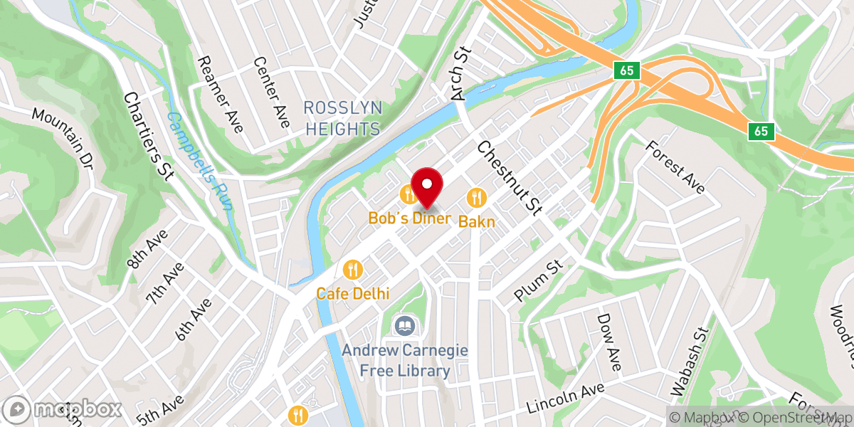 Map showing location of St. Peter & St. Paul Ukrainian Orthodox Church